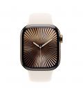 Smartwatch apple watch series 10 gps + cell 42mm golden titanium m - l