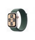 Smartwatch apple watch se gps + cell 44mm starlight aluminium green sport loop