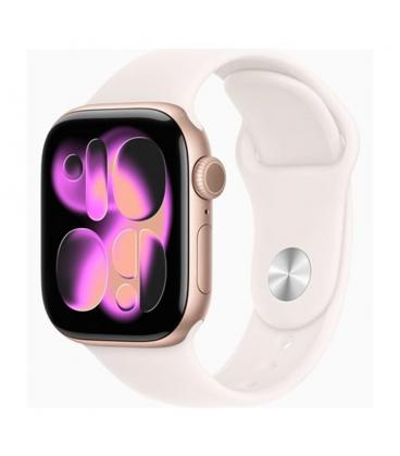 Smartwatch apple watch s11 gps 42mm gold rose aluminium case m - l