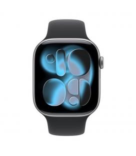 Smartwatch apple watch s11 gps 46mm space grey aluminium case black sport band - m - l