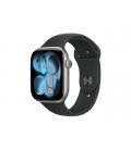 Smartwatch apple watch s11 gps 46mm space grey aluminium case black sport band - m - l