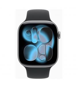Smartwatch apple watch s11 gps + cellular 46mm space grey aluminium case black sport band - m - l