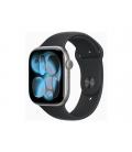 Smartwatch apple watch s11 gps + cellular 46mm space grey aluminium case black sport band - m - l