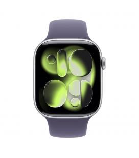 Smartwatch apple watch s11 gps 46mm silver aluminium case purple mist sport band m - l