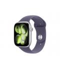Smartwatch apple watch s11 gps 46mm silver aluminium case purple mist sport band m - l