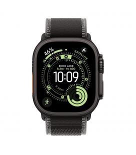 Smartwatch apple watch ultra 3 gps + cellular 49mm black titanium case black - charcoal trail loop - s - m