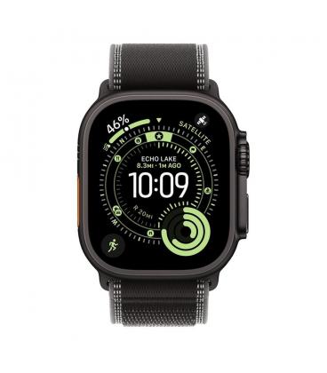 Smartwatch apple watch ultra 3 gps + cellular 49mm black titanium case black - charcoal trail loop - s - m