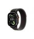 Smartwatch apple watch ultra 3 gps + cellular 49mm black titanium case black - charcoal trail loop - s - m