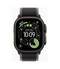 Smartwatch apple watch ultra 3 gps + cellular 49mm black titanium case black - charcoal trail loop - m - l