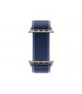 Smartwatch apple watch ultra 3 gps + cellular 49mm natural titanium case blue - bright blue trail loop - m - l