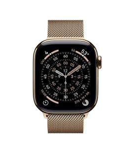 Smartwatch apple watch s11 gps + cellular 42mm gold titanium case gold milanese loop