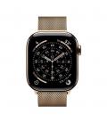 Smartwatch apple watch s11 gps + cellular 42mm gold titanium case gold milanese loop