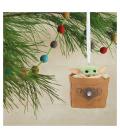 Figura decorativa grogu en bolsa resina 7 cm