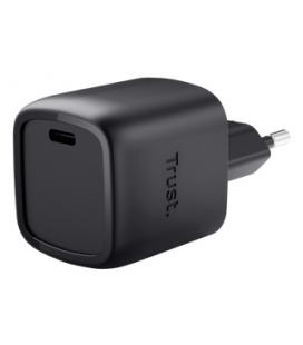 Cargador de pared gan trust maxo 30w/ 1xusb tipo-c/ 30w