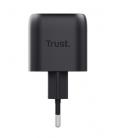 Cargador de pared gan trust maxo 30w/ 1xusb tipo-c/ 30w