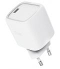 Cargador de pared gan trust maxo 30w/ 1xusb tipo-c/ 30w