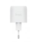 Cargador de pared gan trust maxo 30w/ 1xusb tipo-c/ 30w