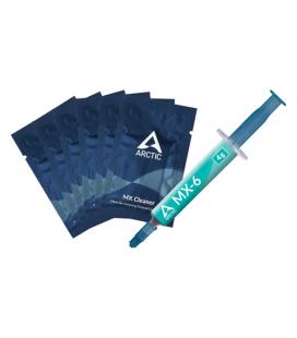 Pasta térmica arctic mx-6/ 4g/ incluye 6 toallitas