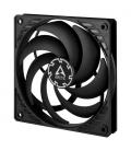 Ventilador arctic p12 slim pwm pst/ 12cm/ negro