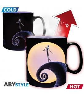 Taza termica abystyle pesadilla antes de navidad jack y la luna 460ml