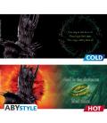 Taza termica abystyle el señor de los anillos sauron 460ml