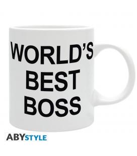 Taza abystyle the office el mejor jefe del mundo 320ml