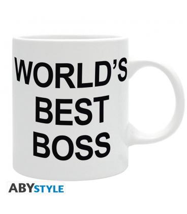 Taza abystyle the office el mejor jefe del mundo 320ml