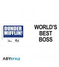 Taza abystyle the office el mejor jefe del mundo 320ml