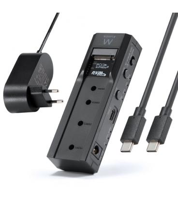 Ewent EW7065 caja para disco duro externo Carcasa de disco duro/SSD Negro 2.5/3.5"
