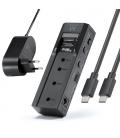Ewent EW7065 caja para disco duro externo Carcasa de disco duro/SSD Negro 2.5/3.5"