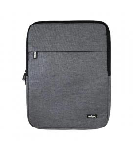 Nilox funda sleeve 17.3" gris