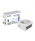 GIGABYTE AORUS ELITE P1000W ICE Fuente de Alimentación - PCIe 5.0, 80 PLUS Platinum, Diseño completamente modular, Ventilador de