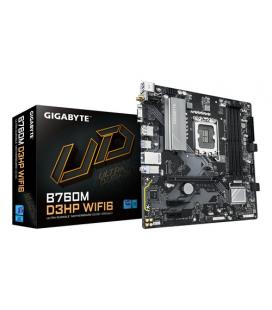 GIGABYTE B760M D3HP WIFI6 Placa base - Compatible con procesadores Intel Core 14ª generación, VRM digital de 4+1+1 fases, hasta 