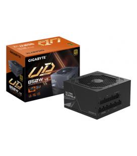 GIGABYTE UD850GM PG5 V2 Fuente de Alimentación – PCIe Gen 5.1, 80 PLUS Gold, Diseño completamente modular, Ventilador de 120 mm,