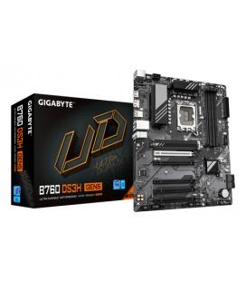 GIGABYTE B760 DS3H GEN5 Placa Base – Compatible con procesadores Intel Core 14ª generación, VRM digital de 8+2+1 fases, hasta 56