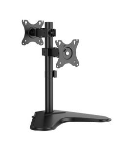 Soporte de mesa para 2 monitores aisens dt32tr-409/ giratorio/ inclinable/ hasta 8kg