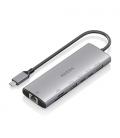 Docking usb tipo-c aisens asuc-7p032-gr/ 1xhdmi/ 1xusb/ 2xusb tipo-c/ 1xrj45/ 1xlector tarjetas/ gris