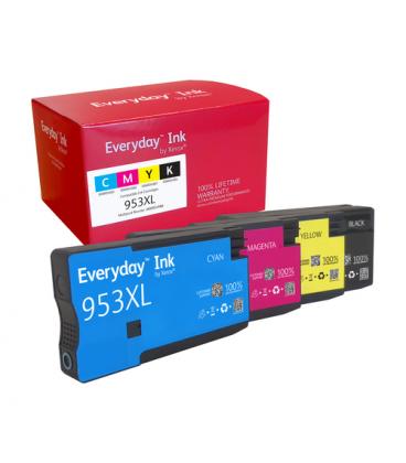 Cartucho de tinta compatible xerox 006r04988 compatible con hp 953xl multipack/ 1600 páginas/ negro/ cian/ magenta/ amarillo