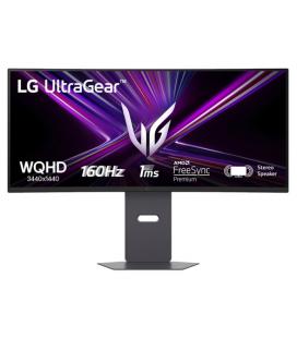 Monitor gaming ultraparonámico curvo lg ultragear 34g600a-b 34'/ wqhd/ multimedia/ 5ms/ 160hz/ va/ regulable en altura/ negro