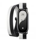 Correa original para pulsera xiaomi mi smart band 8 double wrap strap/ blanco y negro