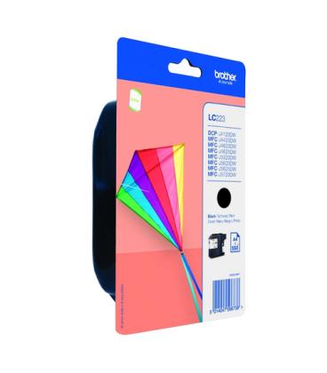 Cartucho tinta brother lc223bkbp negro 550 paginas dcp4120dw - mfcj4420dw - mfcj4620dw - mfcj5320dw -