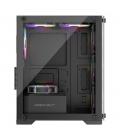 Caja ordenador gaming keep out xc - 201 glass matx argb cristal templado negro
