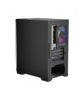 Caja ordenador gaming keep out xc - 201 glass matx argb cristal templado negro