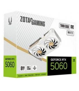 Tarjeta Gráfica Zotac GeForce RTX 5060 Twin Edge OC White 8GB GDDR7 Reflex 2 RTX AI DLSS4