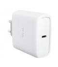 Cargador de pared gan trust maxo 65w/ 1xusb tipo-c/ incluye cable usb tipo-c/ 65w