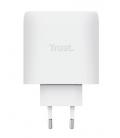 Cargador de pared gan trust maxo 65w/ 1xusb tipo-c/ incluye cable usb tipo-c/ 65w