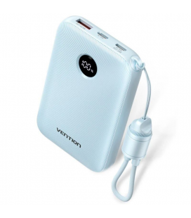 Powerbank 10000mah vention fkal0-c/ 22.5w/ azul