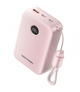 Powerbank 20000mah vention fkbp0-c/ 22.5w/ rosa
