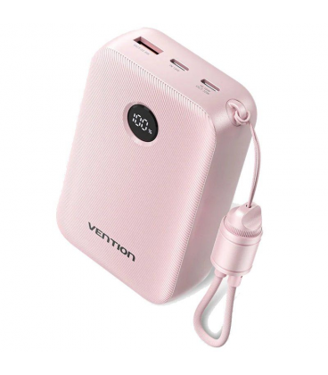 Powerbank 20000mah vention fkbp0-c/ 22.5w/ rosa