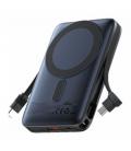 Powerbank 10000mah vention i16l0/ 22.5w/ wireless/ azul